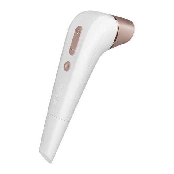 Satisfyer - 2 Clit Stimulator (White) Clit Massager (Vibration) Non Rechargeable - CherryAffairs Singapore