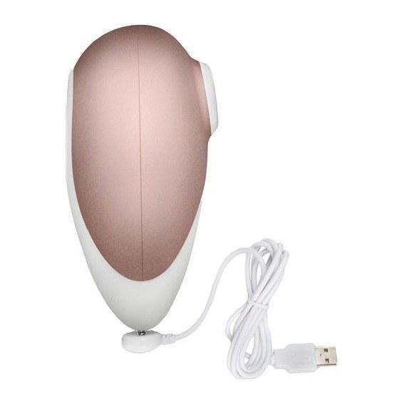 Satisfyer - Pro Deluxe Rechargeable Clit Stimulator (Rose Gold) Clit Massager (Vibration) Rechargeable - CherryAffairs Singapore