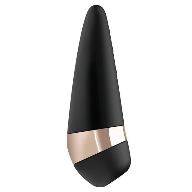 Satisfyer - Pro 3 Vibration Clit Massager (Black) - Black - Clit Massager (Vibration) Rechargeable