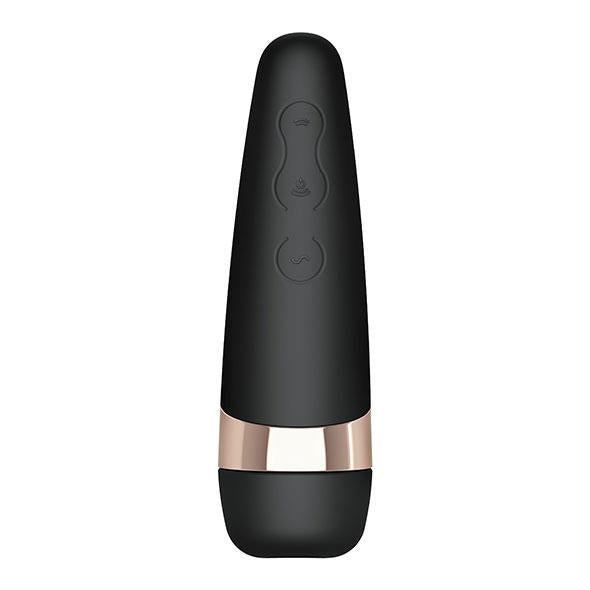 Satisfyer - Pro 3 Vibration Clit Massager (Black) - Black - Clit Massager (Vibration) Rechargeable