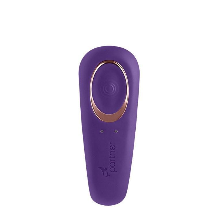 Partner - Couple Toys (Purple) Couple's Massager (Vibration) Rechargeable - CherryAffairs Singapore