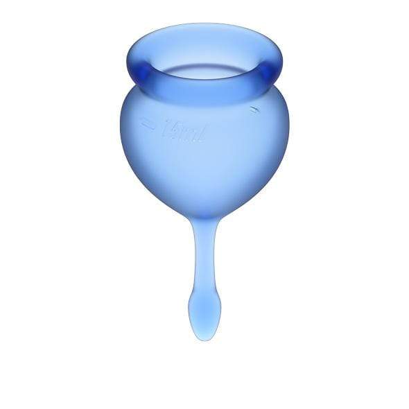 Satisfyer - Feel Good Menstrual Cup Set (Dark Blue) Menstrual Cup 277013890 CherryAffairs