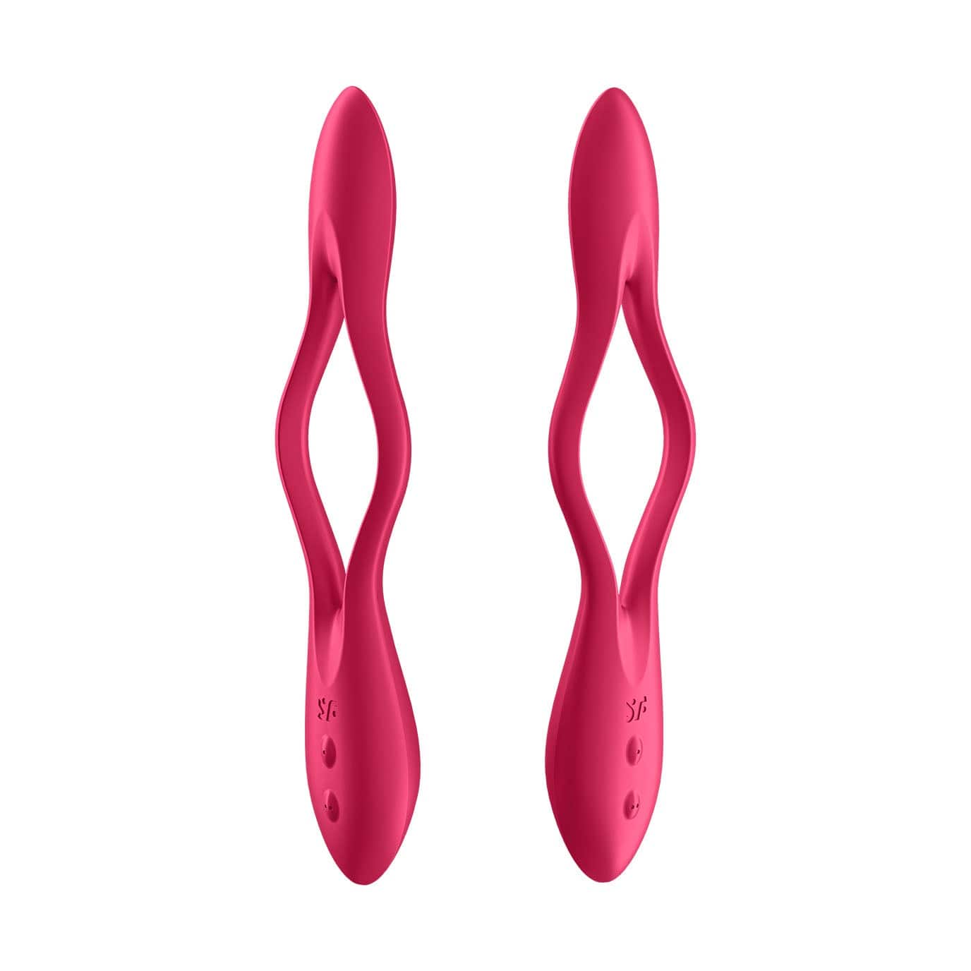 Satisfyer - Elastic Joy Flexible Multi Vibrator (Red) G Spot Dildo (Vibration) Rechargeable 4061504007595 CherryAffairs