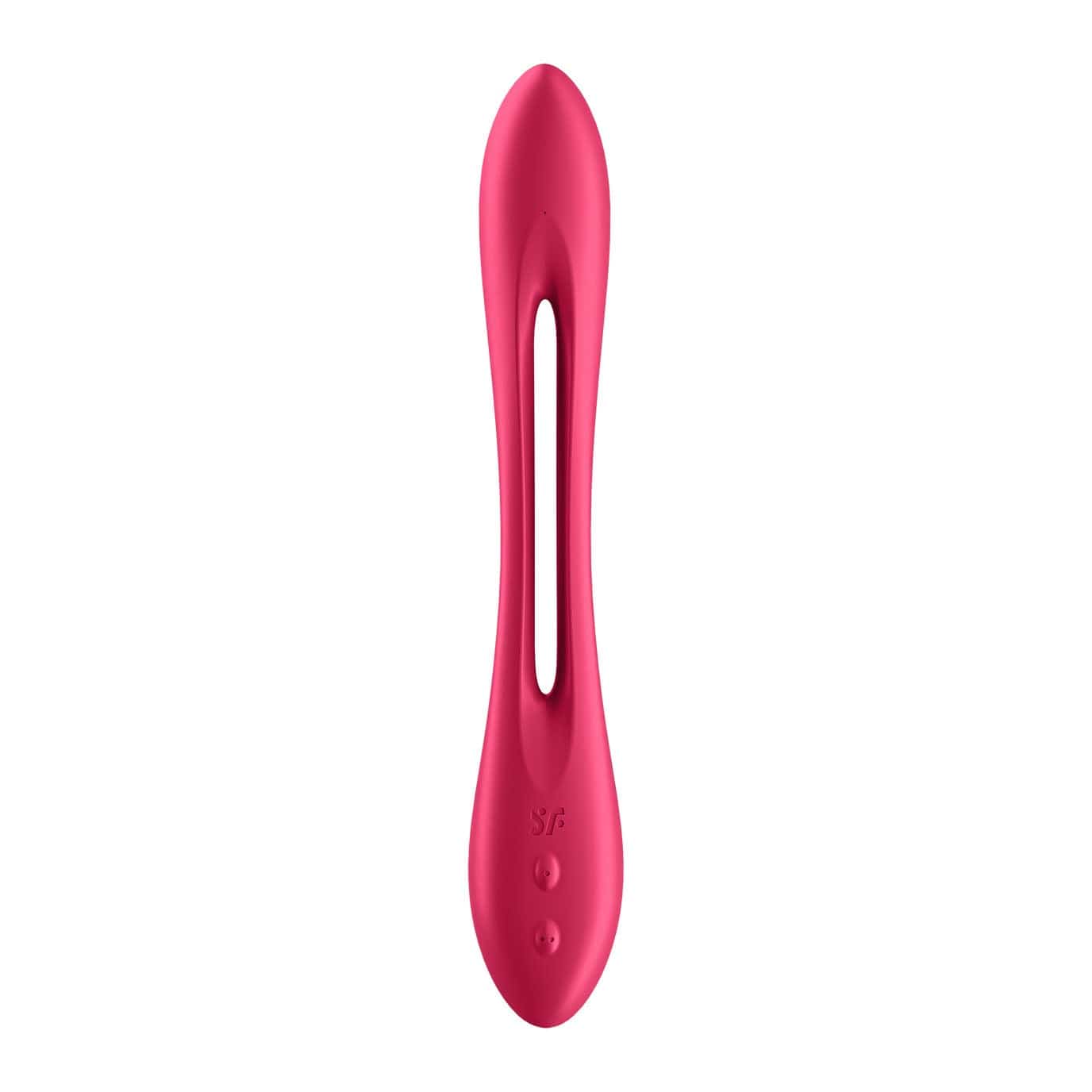 Satisfyer - Elastic Joy Flexible Multi Vibrator (Red) G Spot Dildo (Vibration) Rechargeable 4061504007595 CherryAffairs
