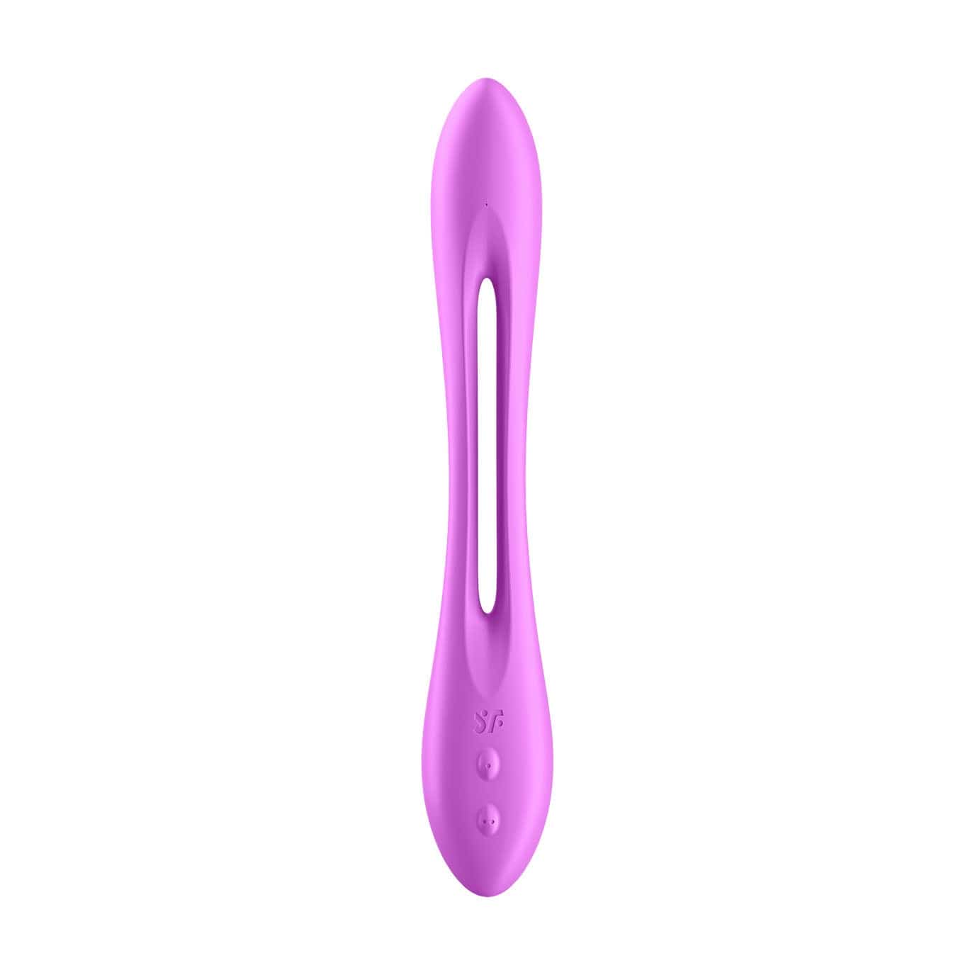 Satisfyer - Elastic Joy Flexible Multi Vibrator (Violet) G Spot Dildo (Vibration) Rechargeable 4061504007601 CherryAffairs