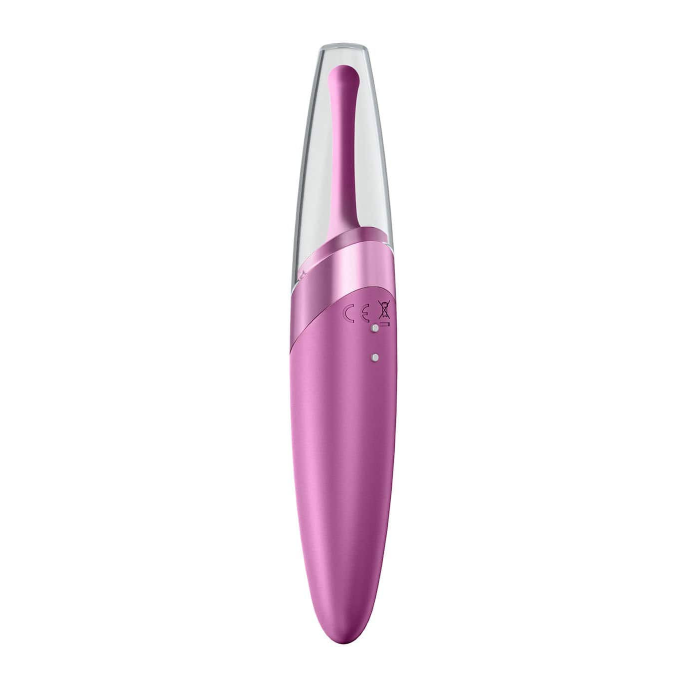 Satisfyer - Twirling Delight Precise Clit Massger (Rose) Clit Massager (Vibration) Rechargeable 4061504009698 CherryAffairs