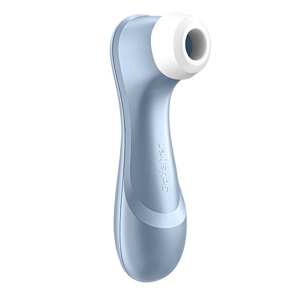 Satisfyer - Pro 2 Air Pulse Rechargeable Clitoral Air Stimulator (Blue) Clit Massager (Vibration) Rechargeable 4061504009889 CherryAffairs