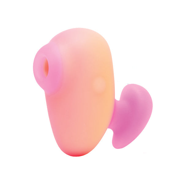 Romp - Kiss Finger Clitoral Air Stimulator (Pink) - Pink - Clit Massager (Vibration) Rechargeable