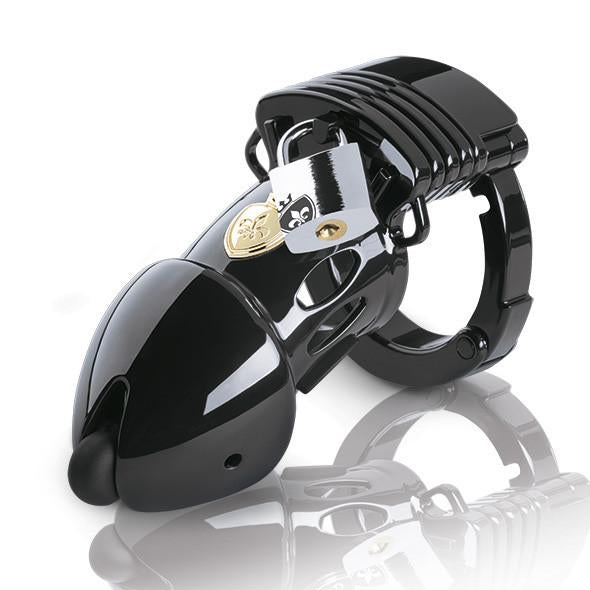 Mystim - Pubic Enemy No 1 Electrosex Cock Cage (Black) - PleasureHobby