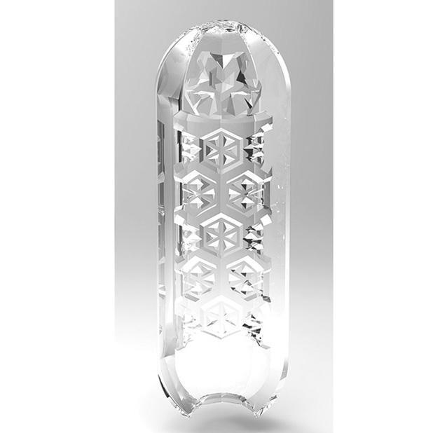 Tenga - 02 Hexa Spinner Masturbator Soft Stroker (Clear) Masturbator Soft Stroker (Non Vibration) Singapore