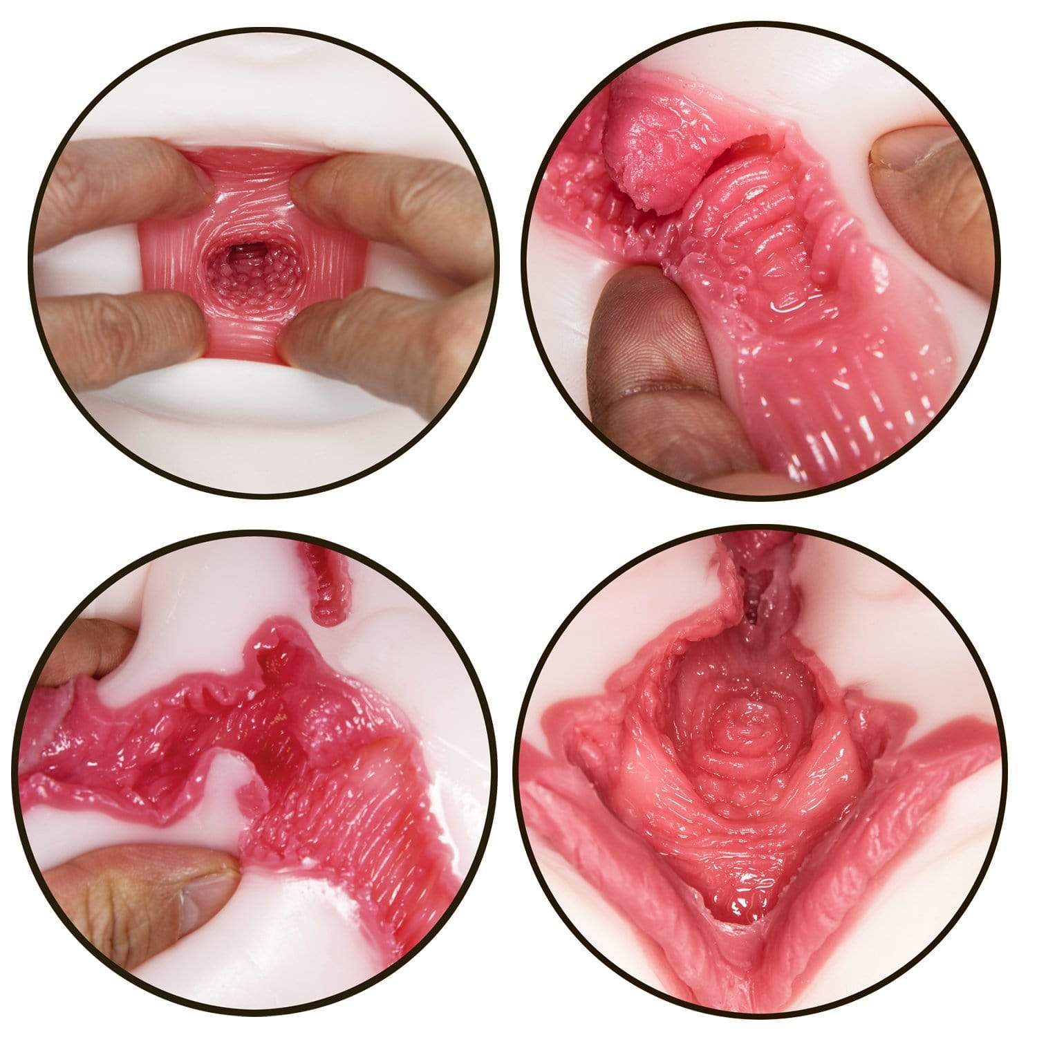 NPG - 2 Hole Chinko Binbin Sasoigoshi Waist Onahole Masturbator 3kg (Beige) Masturbator Vagina (Non Vibration) 4562160136716 CherryAffairs