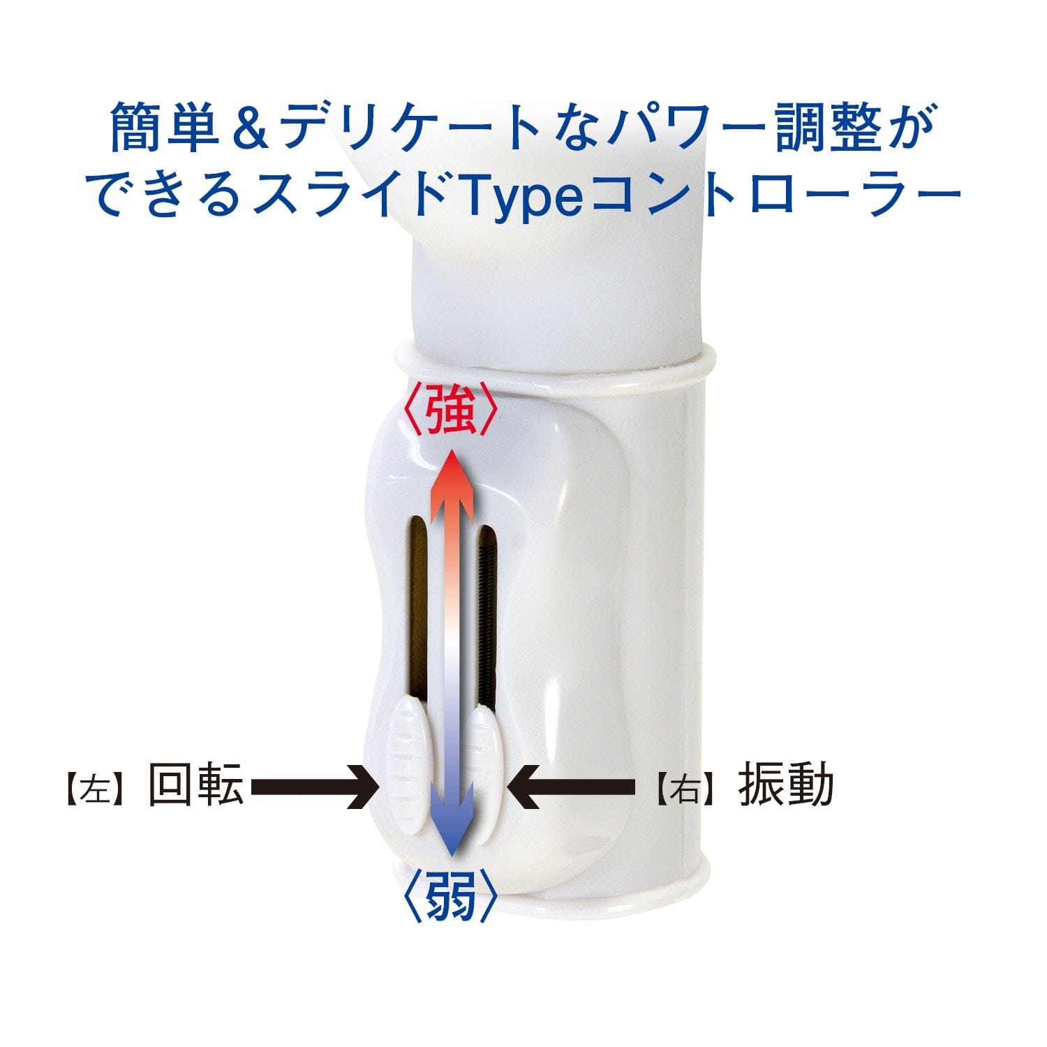 NPG - Thin White Cock Triple Slim Swing Rabbit Vibrator (White) Rabbit Dildo (Vibration) Non Rechargeable 620218300 CherryAffairs