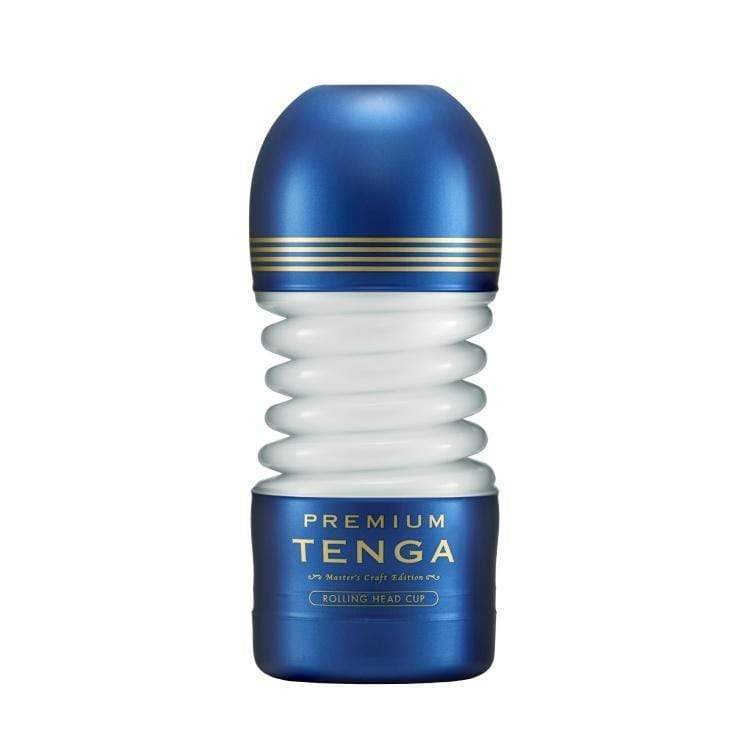 Tenga - Premium Tenga Rolling Head Cup Masturbator (Blue) Masturbator Non Reusable Cup (Non Vibration) 4570030973309 CherryAffairs