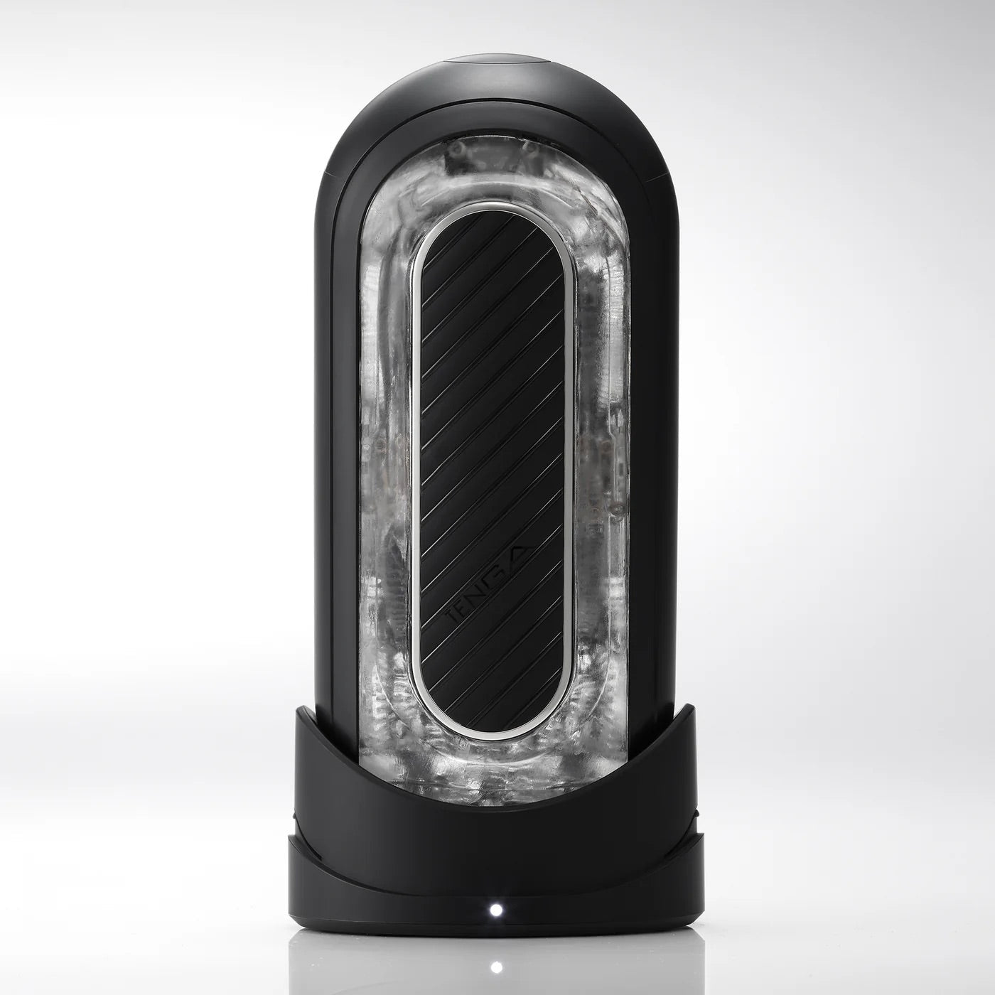Tenga - Flip Zero Gravity EV Electronic Vibration Masturbator - Black - Masturbator Soft Stroker (Vibration)