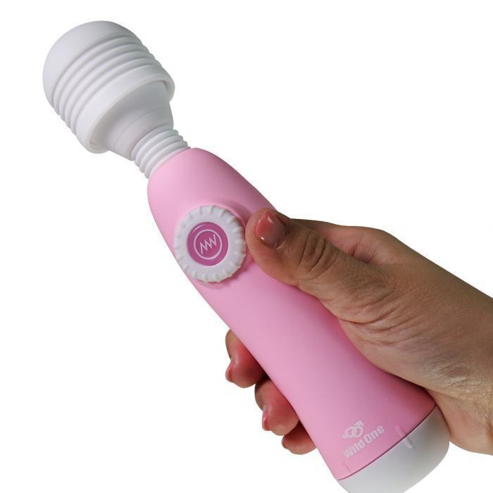 Wild One - Pink Dema 3 Wand Massager (Pink) Wand Massagers (Vibration) Non Rechargeable Singapore