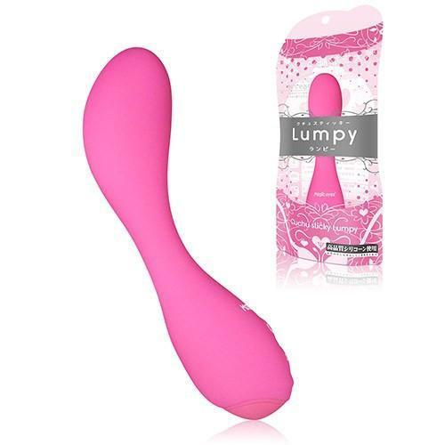 Magic Eyes - Cuchu Sticky Lumpy G-Spot Vibrator (Pink) G Spot Dildo (Vibration) Non Rechargeable - CherryAffairs Singapore