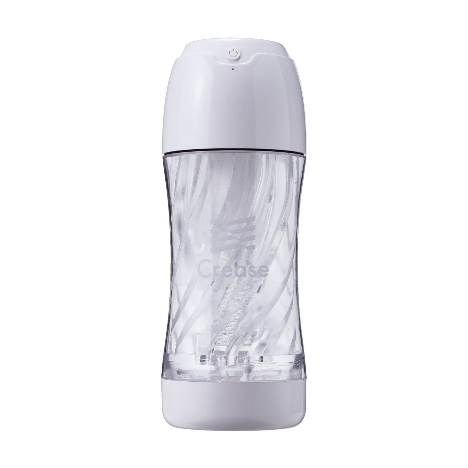 Kuudom - Rambler Crease Rechargeable Masturbator (White) Masturbator Soft Stroker (Vibration) Rechargeable 4571355631363 CherryAffairs