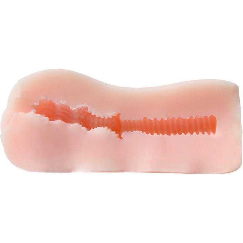 KMP - Premium Hole Asahi Mizuno Onahole (Beige) Masturbator Vagina (Non Vibration)