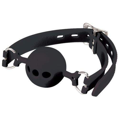 NPG - Captive Premium Kuchimari Ball Gag Medium (Black) Ball Gag 4580160824716 CherryAffairs