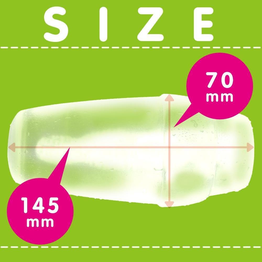 PPP - Magic Shake Hard Onahole (Clear) Masturbator Soft Stroker (Non Vibration)