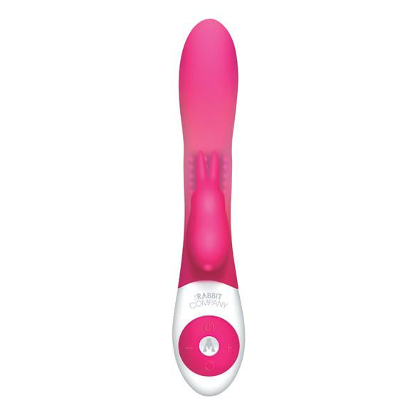 The Rabbit Company - The Beaded Rabbit Vibrator (Pink) - PleasureHobby