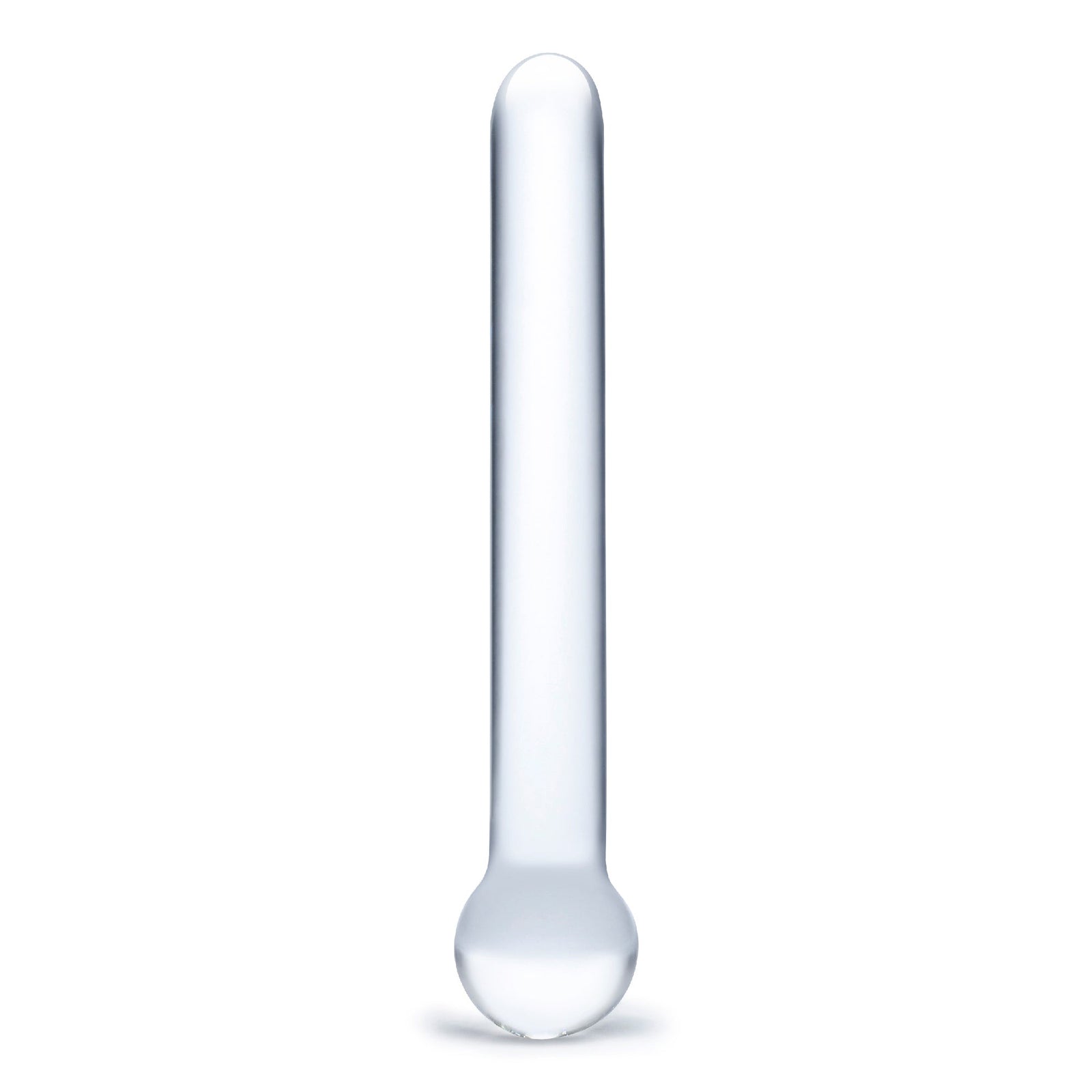 Glas - Straight Glass Dildo 7’’ (Clear) - Clear - Glass Dildo (Non Vibration)