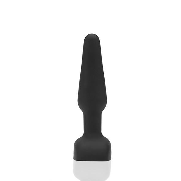 B-Vibe - Trio Remote Control Vibrating Anal Plug (Black) - PleasureHobby