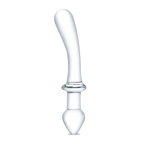 Glas - Classic Curved Dual Ended Glass Dildo 9" (Clear) Glass Dildo (Non Vibration) 692796964 CherryAffairs