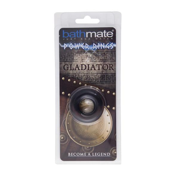 Bathmate - Power Rings Gladiator (Black) - PleasureHobby