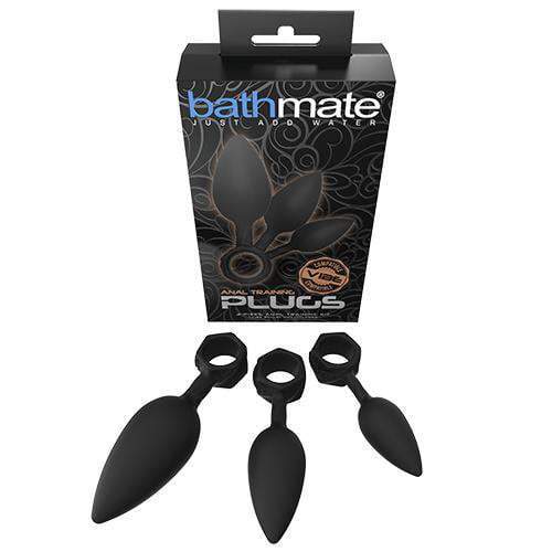 Bathmate - Anal Training Plugs (Black) Anal Plug (Non Vibration) Durio Asia