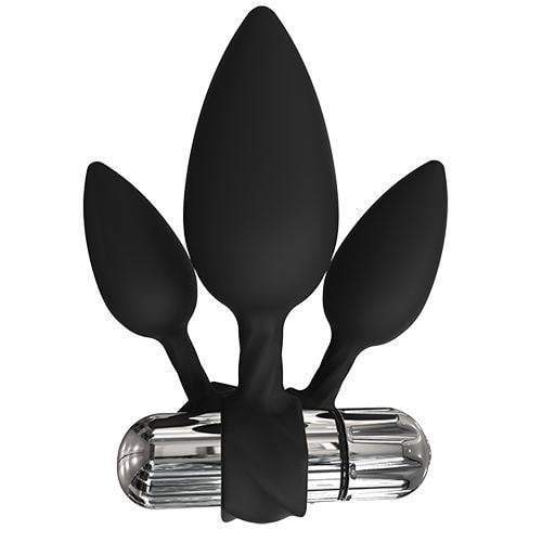 Bathmate - Anal Training Plugs Vibe (Black) Anal Plug (Vibration) Rechargeable Durio Asia