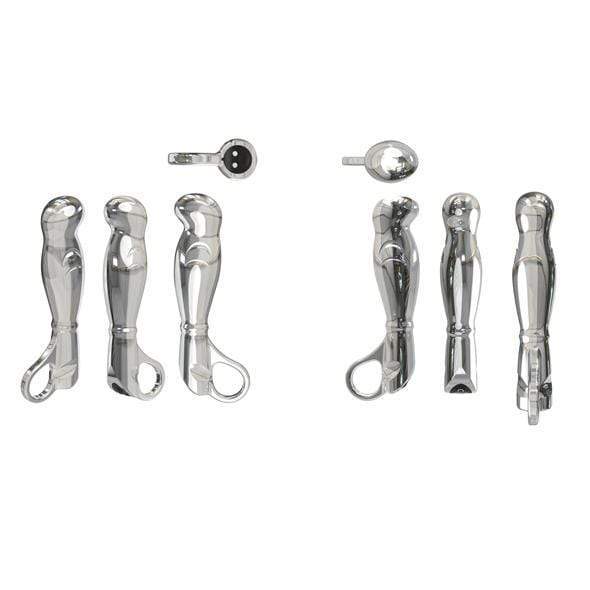 Nexus - Fortis Aluminium Vibrating Prostate Massager (Silver) Prostate Massager (Vibration) Rechargeable 324154072 CherryAffairs