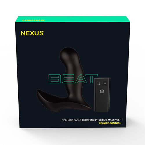 Nexus - Beat Thumping Remote Control Prostate Massager (Black)