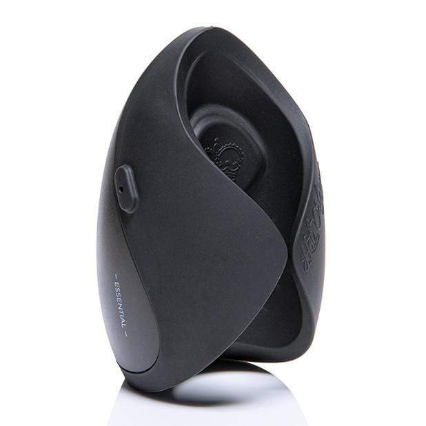 Hot Octopuss - Pulse Solo Essential Masturbator (Black) Masturbator Soft Stroker (Vibration) Rechargeable 5060354560686 CherryAffairs