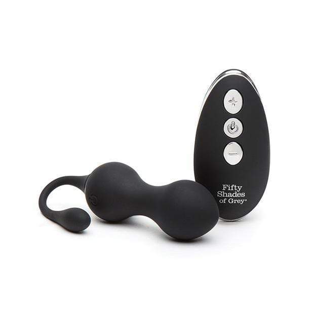 Fifty Shades of Grey - Relentless Vibrations Remote Control Kegel Balls (Black) Kegel Balls (Vibration) Rechargeable Durio Asia