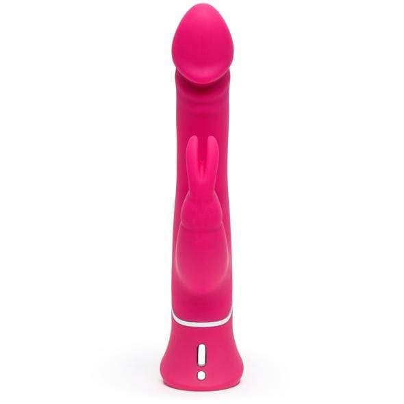Love Honey - Happy Rabbit Realistic Dual Density Rabbit Vibrator (Pink) Rabbit Dildo (Vibration) Rechargeable 293480909 CherryAffairs