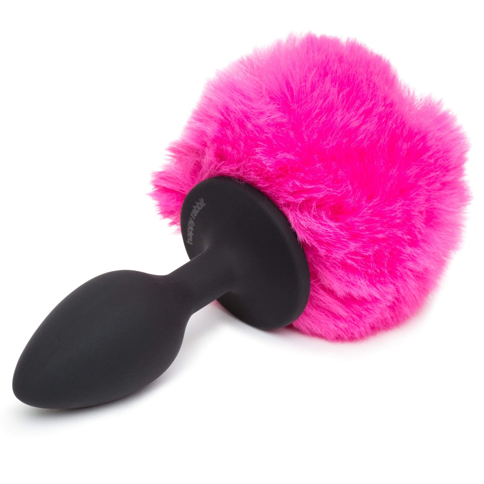 Love Honey - Happy Rabbit Bunny Tail Butt Plug Small (Pink) Anal Plug (Non Vibration) 5060779231963 CherryAffairs