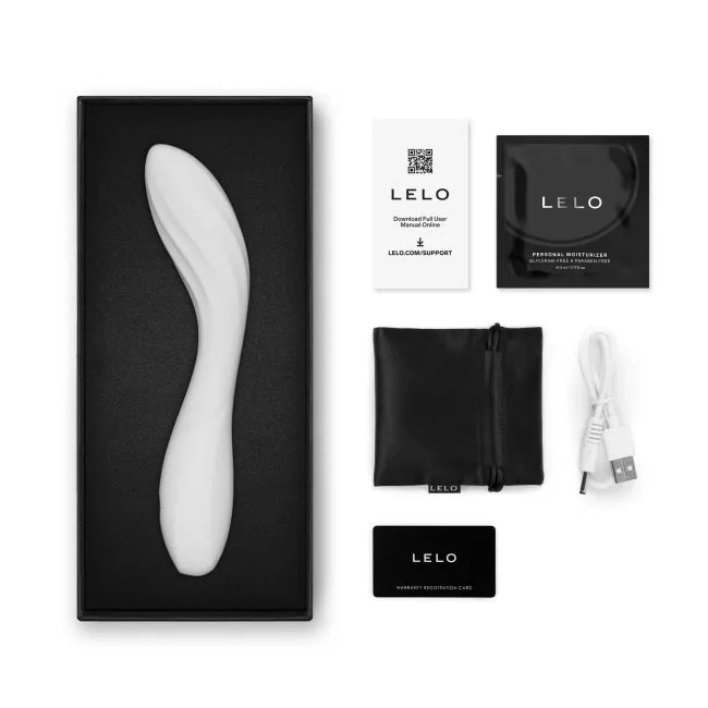 LELO - Mona Spectra App Controlled Red Light G Spot Vibrator (White)