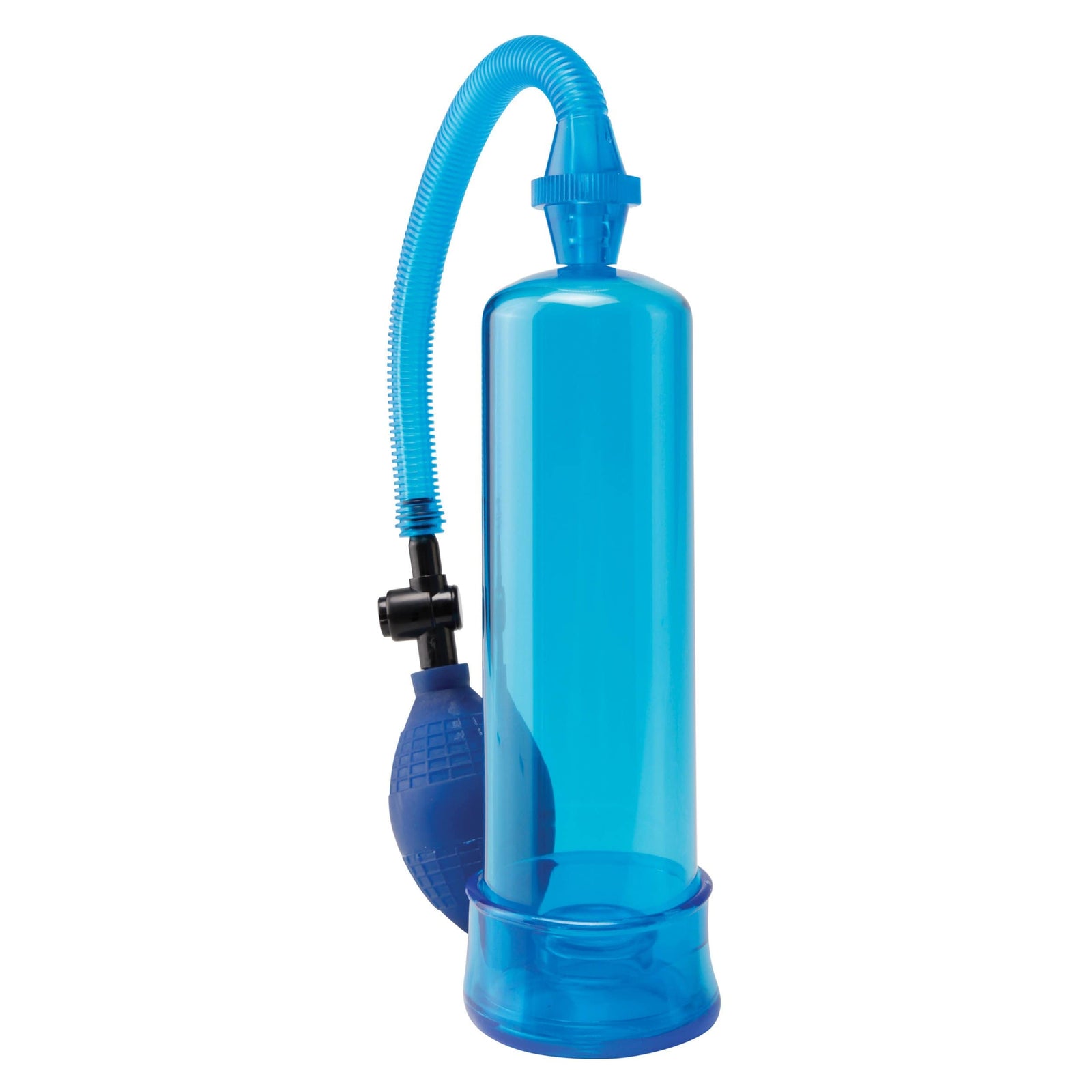 Pipedream - Pump Worx Beginner's Power Pump (Blue) Penis Pump (Non Vibration) 319978376 CherryAffairs