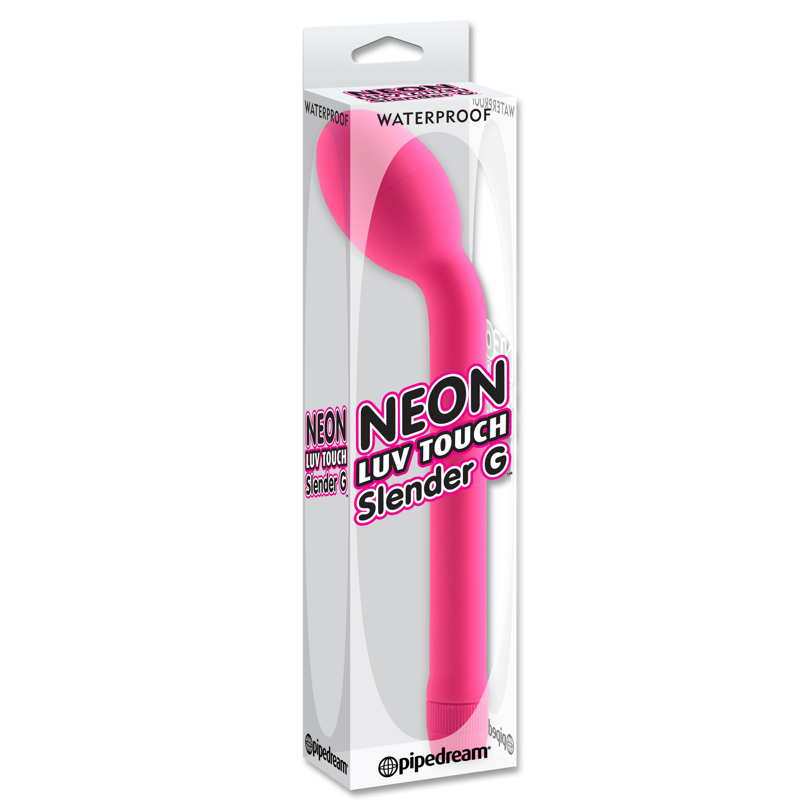 Pipedream - Neon Luv Touch Slender G Spot Vibrator (Pink) G Spot Dildo (Vibration) Non Rechargeable 603912299021 CherryAffairs