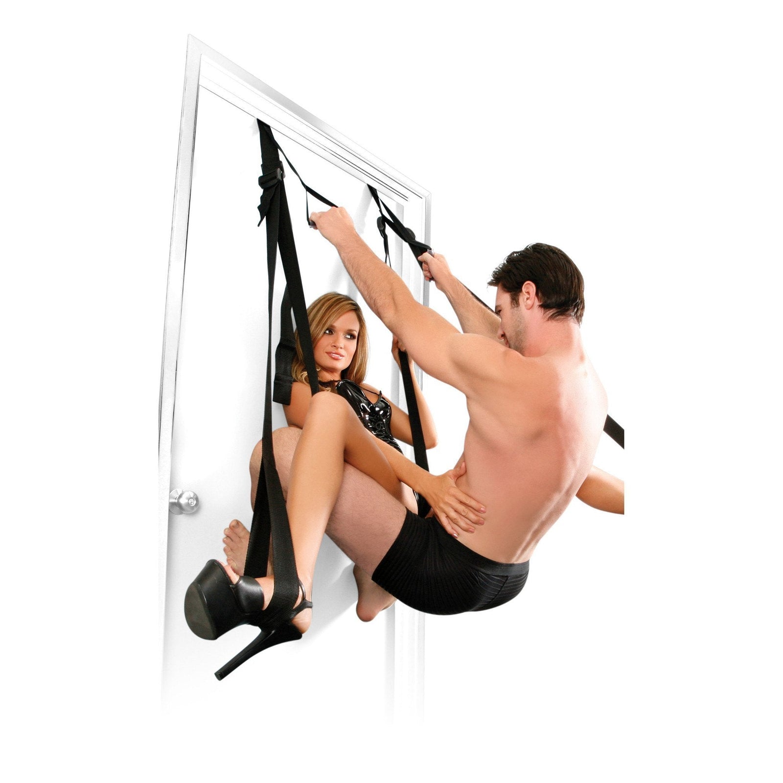 Pipedream - Fetish Fantasy Series Deluxe Fantasy Door Swing (Black) Swing - CherryAffairs Singapore