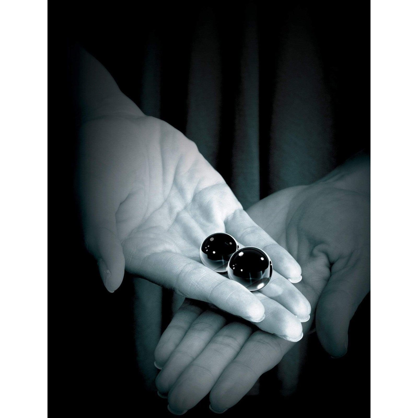 Pipedream - Fetish Fantasy Series Limited Edition Glass Ben Wa Balls Small (Black) Kegel Balls (Glass) 319762826 CherryAffairs