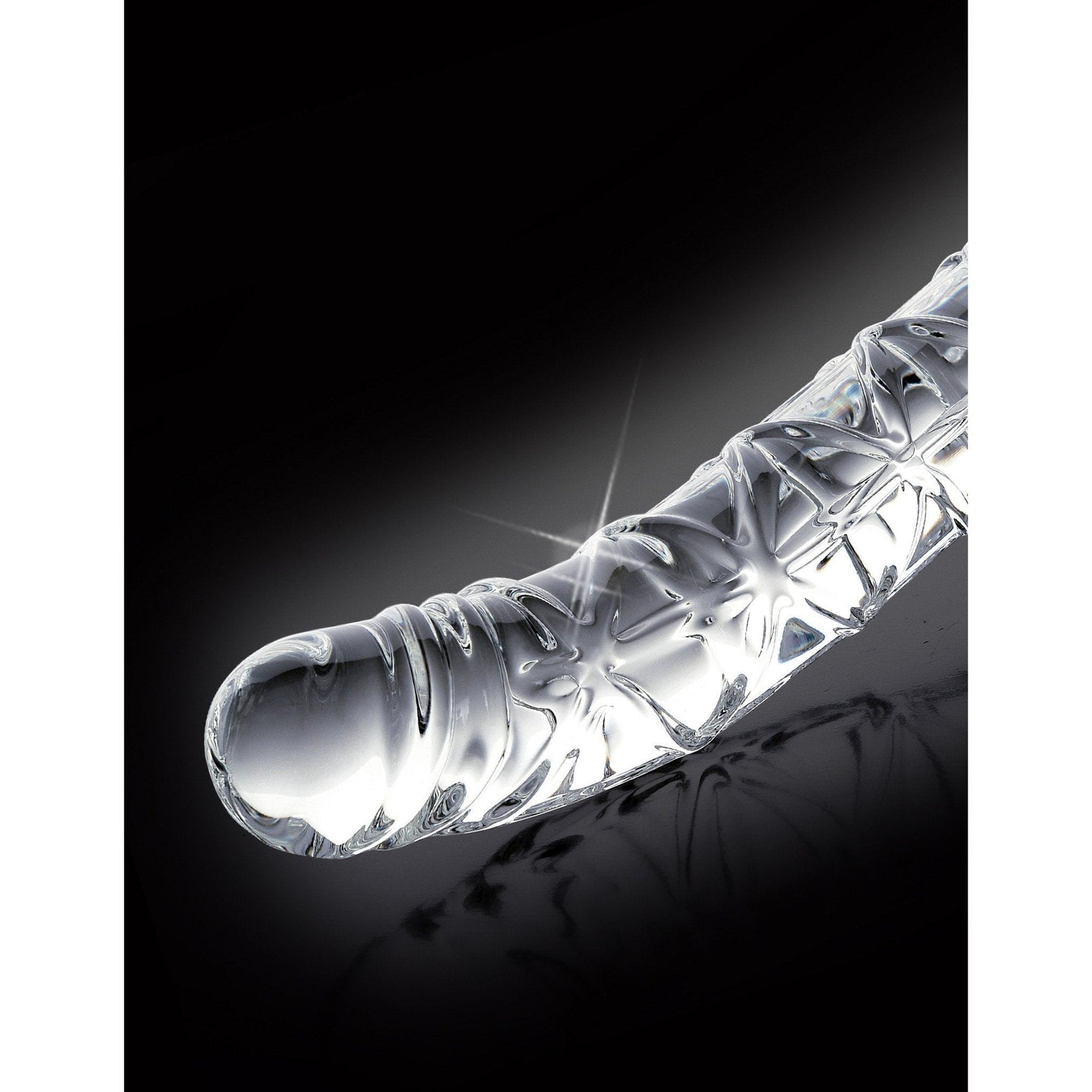 Pipedream - Icicles No. 60 (Clear) Glass Dildo (Non Vibration) - CherryAffairs Singapore