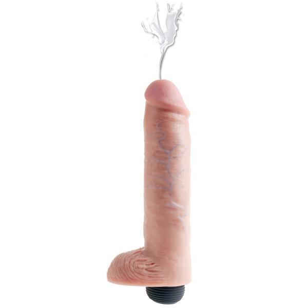 Pipedream - King Cock 10" Squirting Cock with Balls - PleasureHobby
