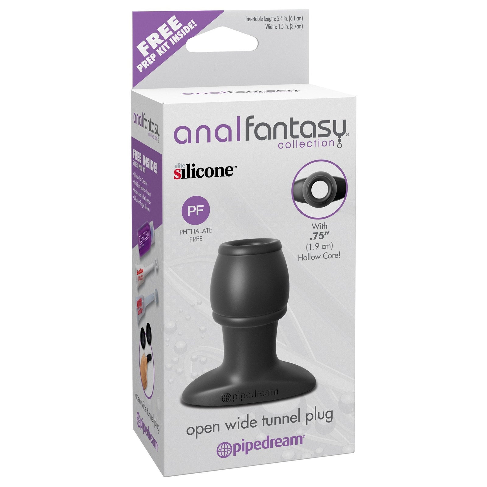 Pipedream - Anal Fantasy Collection Open Wide Tunnel Plug - PleasureHobby