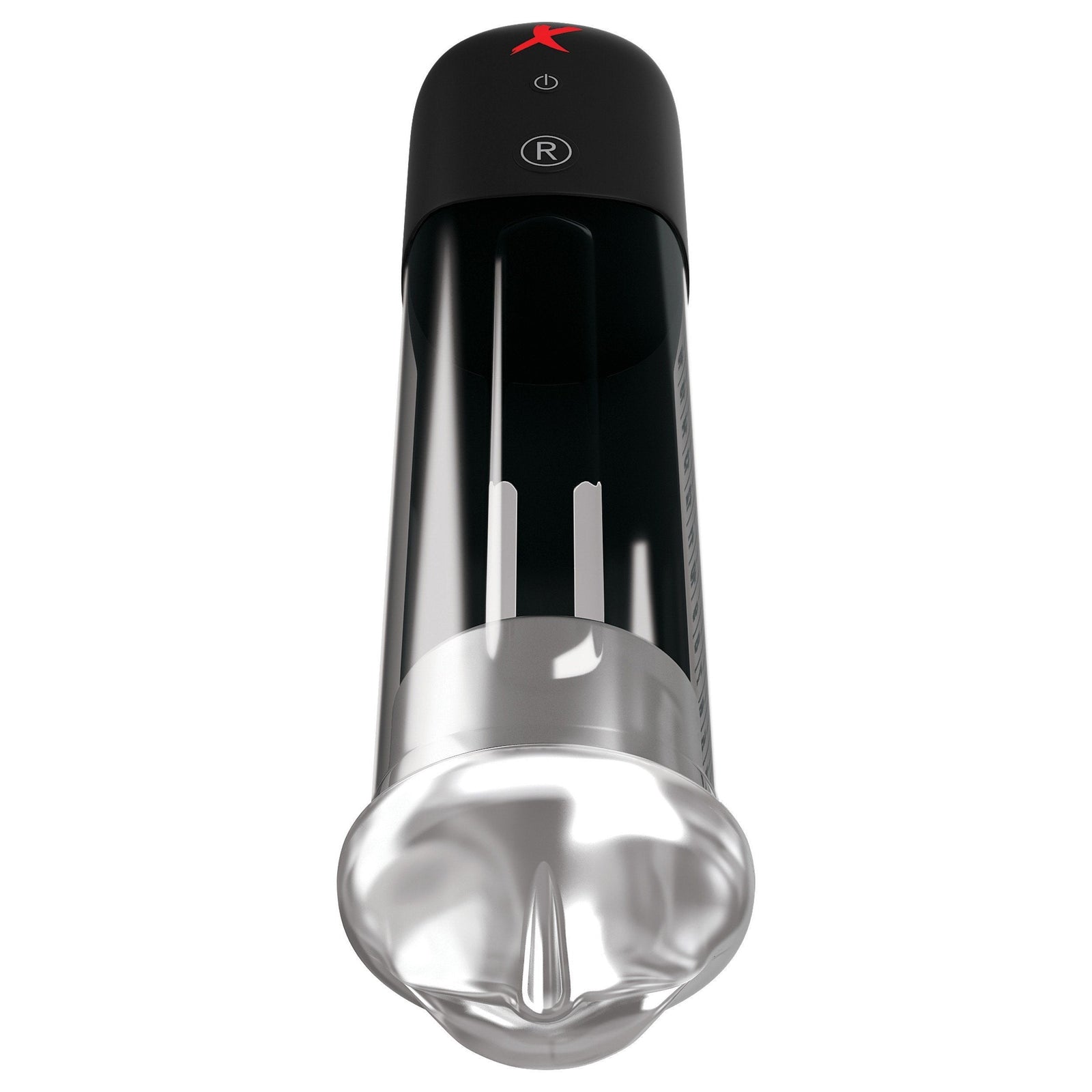 Pipedream - PDX Elite Blowjob Power Pump (Black) Masturbator Mouth (Vibration) Non Rechargeable - CherryAffairs Singapore