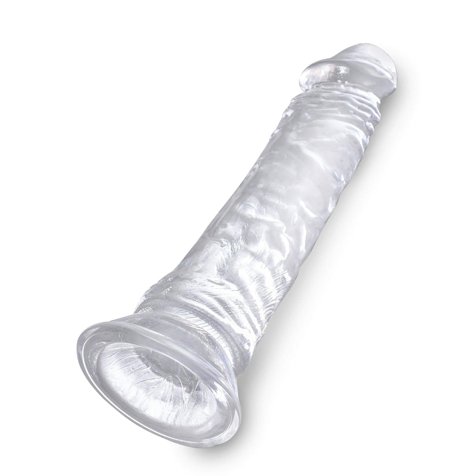 Pipedream - King Cock Clear Cock Dildo 8" (Clear) Realistic Dildo with suction cup (Non Vibration) 603912759013 CherryAffairs
