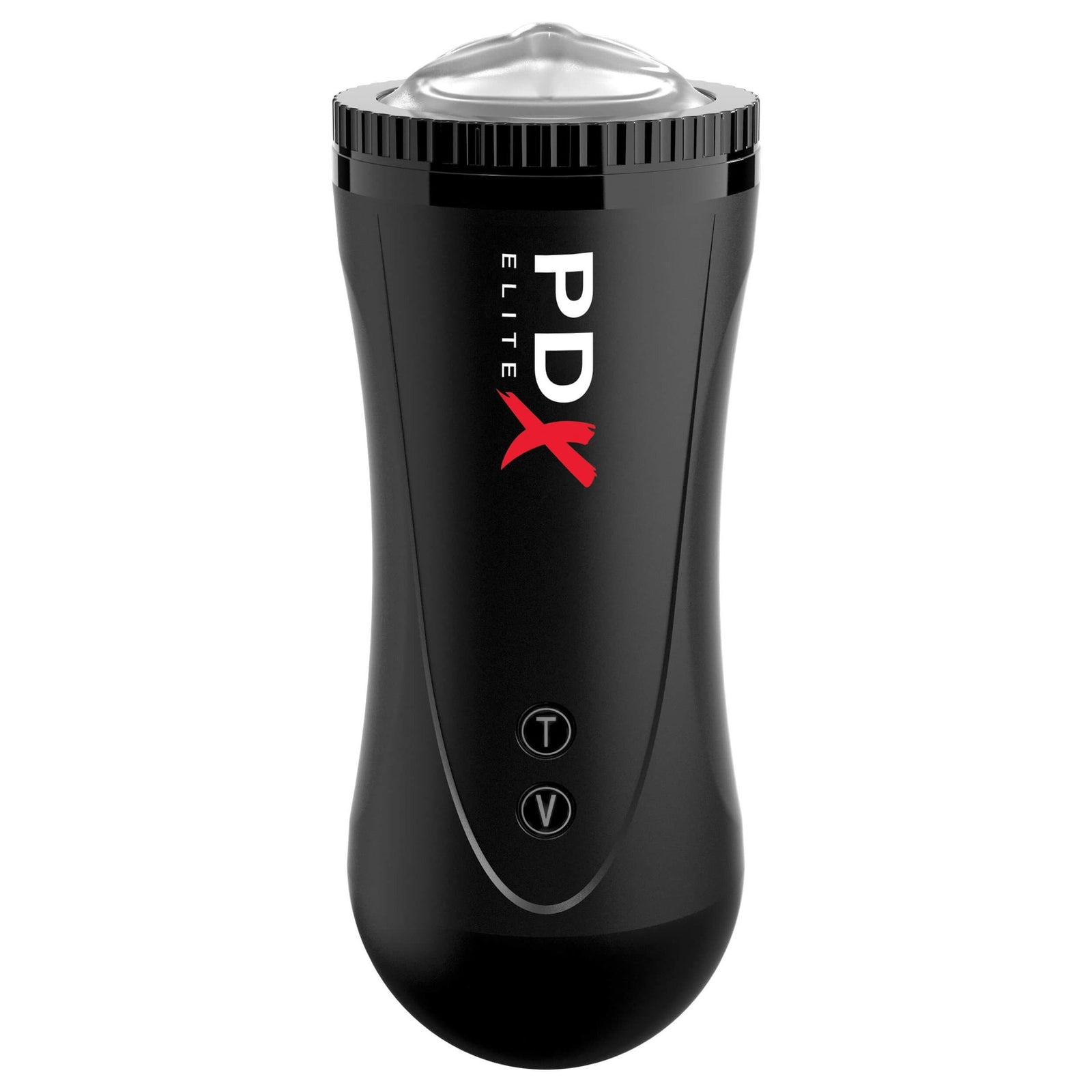 Pipedream - PDX Elite Moto Stroker Masturbator (Black) Masturbator Mouth (Vibration) Rechargeable 324160283 CherryAffairs