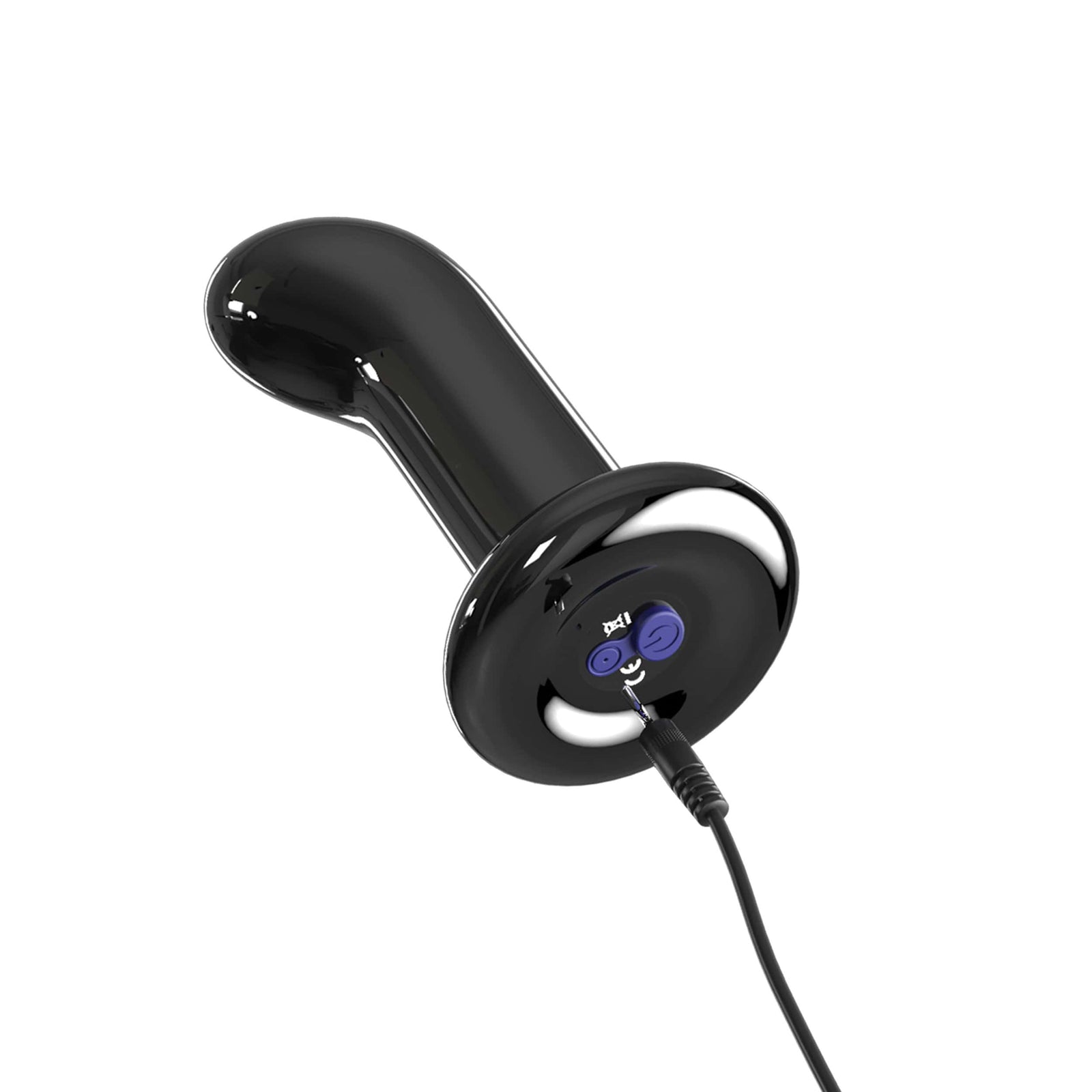 Pipedream - Icicles No. 84 Remote Control Rechargeable Anal Plug (Black) Remote Control Anal Plug (Vibration) Rechargeable 603912766264 CherryAffairs