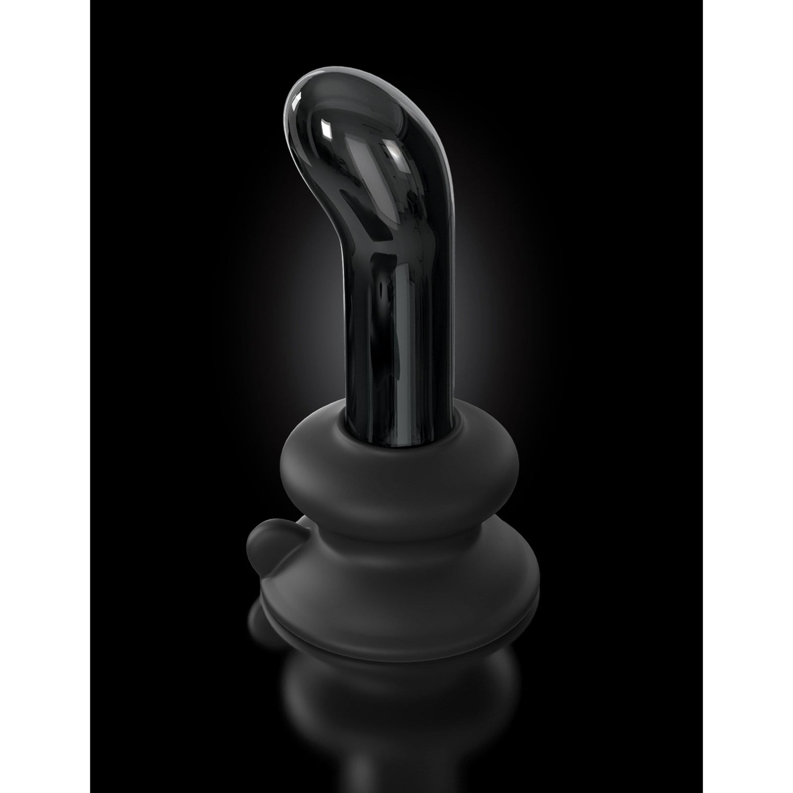 Pipedream - Icicles No. 84 Remote Control Rechargeable Anal Plug (Black) Remote Control Anal Plug (Vibration) Rechargeable 603912766264 CherryAffairs